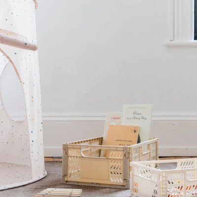 3 Sprouts Skládací přepravka Large - Sand - obrázek