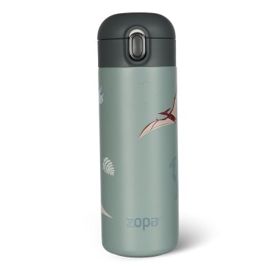 Zopa Termoska na tekutiny s brčkem 400 ml - Dino - obrázek