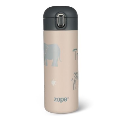 Zopa Termoska na tekutiny s brčkem 400 ml - Safari - obrázek