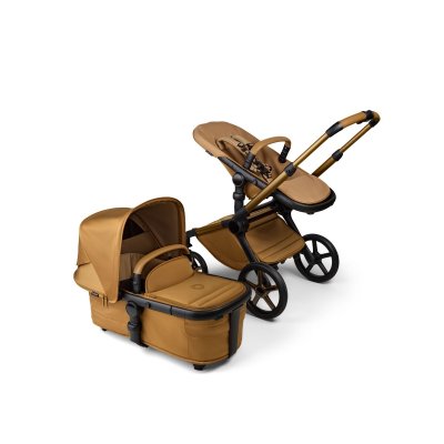 Bugaboo Fox5 Kompletní kočárek Noir Limited Edition - Amber Glow