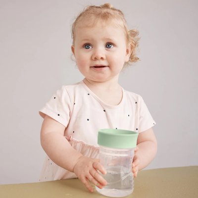 b.box Univerzální sada na pití 4v1, 240 ml - Světle zelená - obrázek