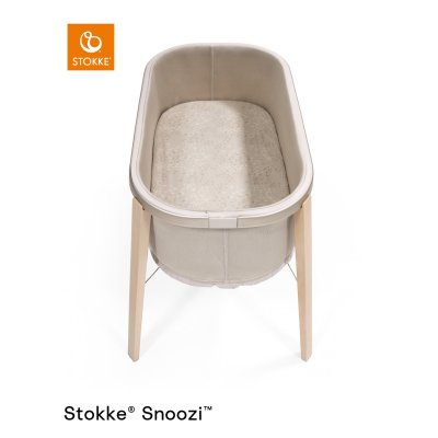 Stokke Snoozi Prostěradlo OCS 2 ks - Dandelion Beige/Vanilla Cream - obrázek