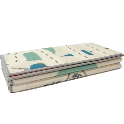 Reemy Podložka skládací pěnová 180 x 150 cm - Les/Auta - obrázek