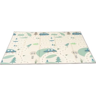 Reemy Podložka skládací pěnová 180 x 150 cm - Les/Auta - obrázek