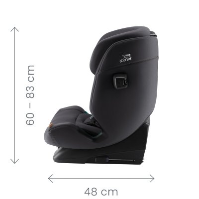 Britax Römer Advansafix Pro Style - Carbon Black - obrázek