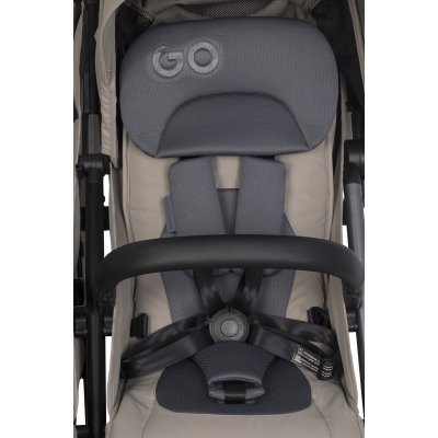 EasyGo Echo Kočárek pro dvojčata/sourozence - Savana Beige - obrázek