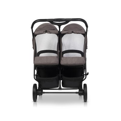 Euro-Cart Doblo Sportovní kočárek pro dvojčata/sourozence - Taupe - obrázek
