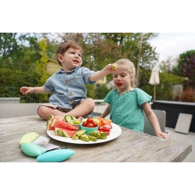 Melii Vlnkovací kráječ 3 ks - Modrý/Zelený - obrázek