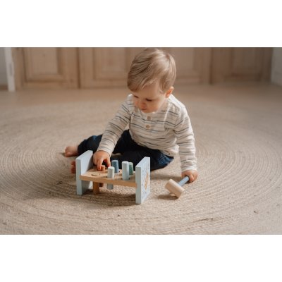 Little Dutch Zatloukačka dřevěná - Forest friends - obrázek