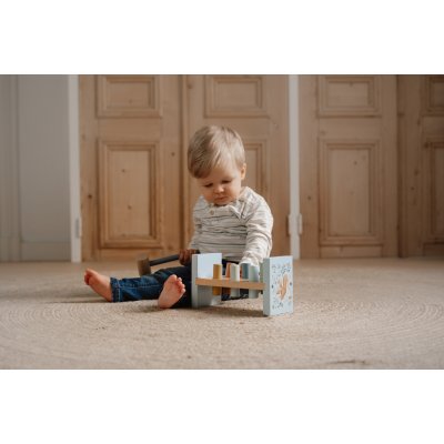 Little Dutch Zatloukačka dřevěná - Forest friends - obrázek