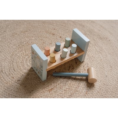 Little Dutch Zatloukačka dřevěná - Forest friends - obrázek