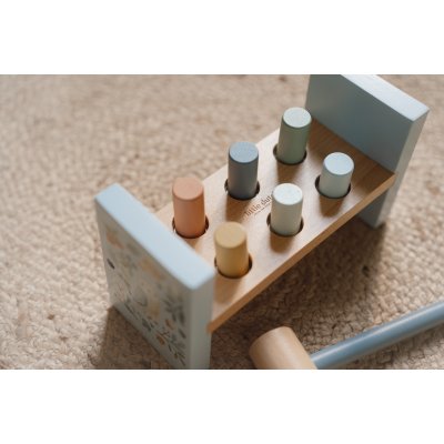 Little Dutch Zatloukačka dřevěná - Forest friends - obrázek