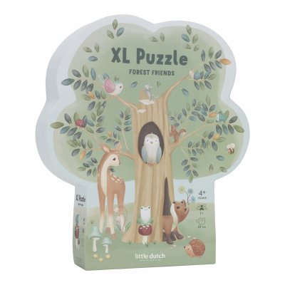 Little Dutch Puzzle Maxi - Forest friends - obrázek