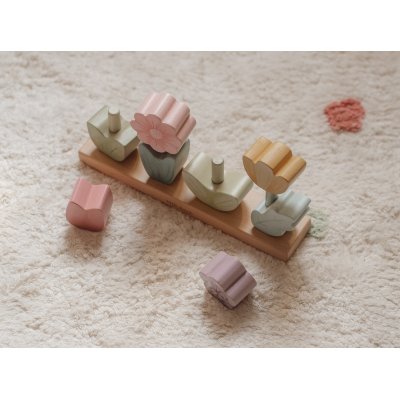 Little Dutch Květiny skládací dřevěné - Fairy garden - obrázek