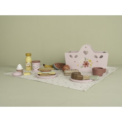 Little Dutch Sada na piknik dřevěná - obrázek