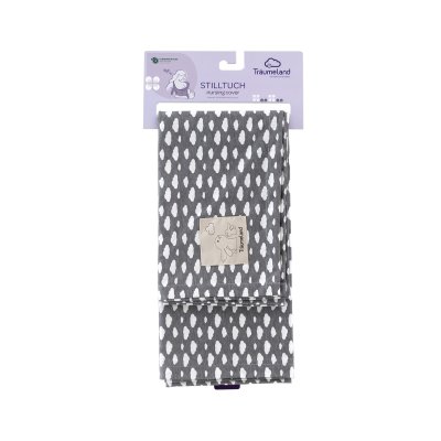Träumeland Kojící šátek - Design Wolke Grau - obrázek