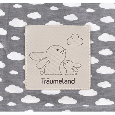 Träumeland Kojící šátek - Design Wolke Grau - obrázek