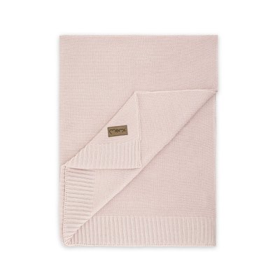 Momi Hug Dětská pletená deka - Růžová - obrázek