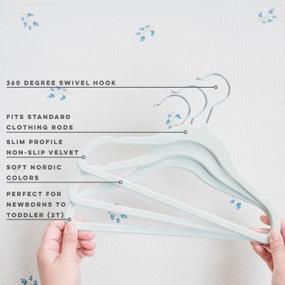 3 Sprouts Ramínka Velvet 15 ks - Blue - obrázek