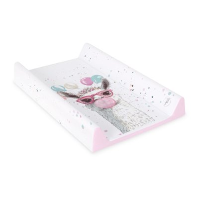 Ceba Baby Přebalovací podložka 2hranná měkká 50 x 70 cm Basic - Crazy Llama - obrázek