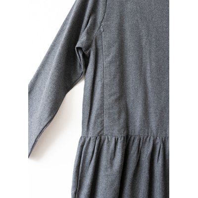 Komio Kojící šaty Flanelky - Šedivé, vel. L - obrázek