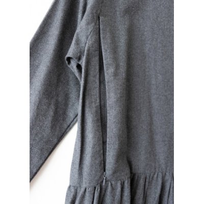 Komio Kojící šaty Flanelky - Šedivé, vel. L - obrázek