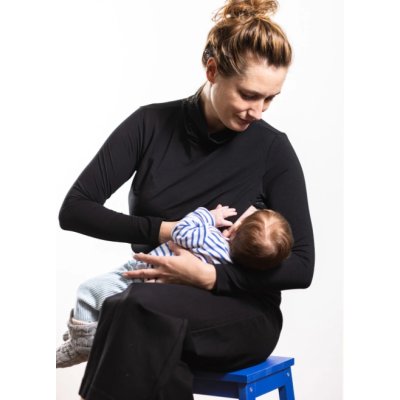 Komio Kojící rolák - Černý, vel. L - obrázek