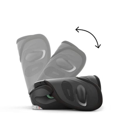 Cybex Solution G2 i-Fix Plus - Moon Black - obrázek