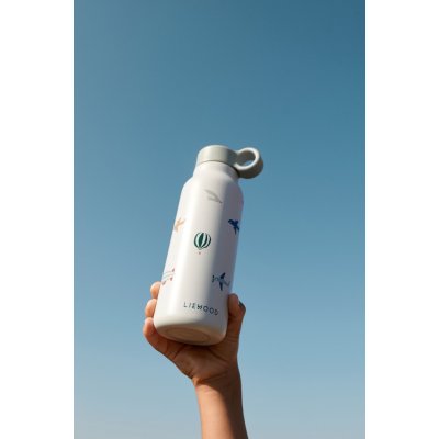 Liewood Falk Termoláhev 350 ml - Aviator/Ecru - obrázek