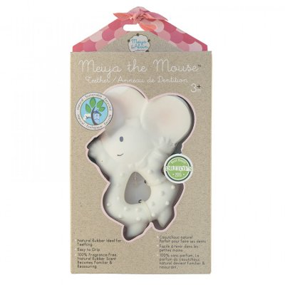 Meiya&Alvin kousátko 100% přírodní kaučuk - Myška Meiya, 11 cm - obrázek