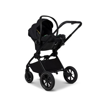 Moon Clicc KOMBI Kompletní kočárek - Black Melange - obrázek