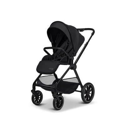 Moon Clicc KOMBI Kompletní kočárek - Black Melange - obrázek