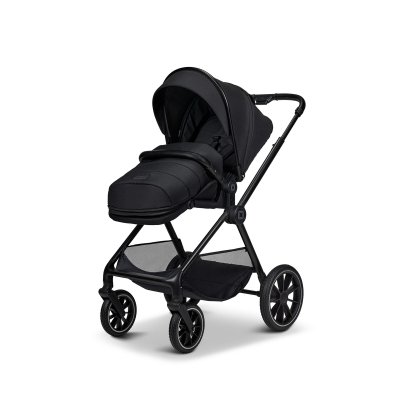 Moon Clicc KOMBI Kompletní kočárek - Black Melange - obrázek