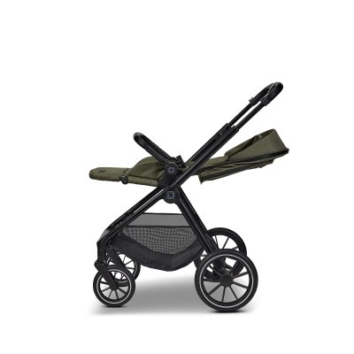 Moon Clicc KOMBI Kompletní kočárek -  Moss Green Melange - obrázek