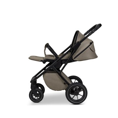 Moon Piú Extra Kompletní kočárek - Mud/Black Matt - obrázek