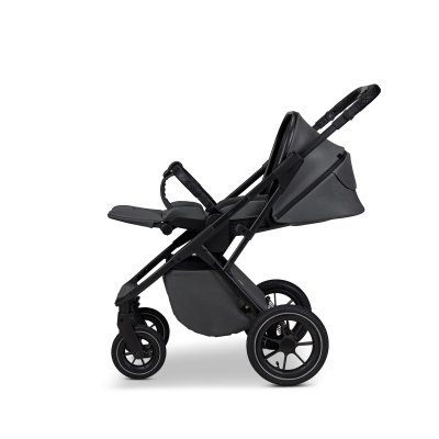 Moon Piú Extra Kompletní kočárek - Anthra/Black Matt - obrázek