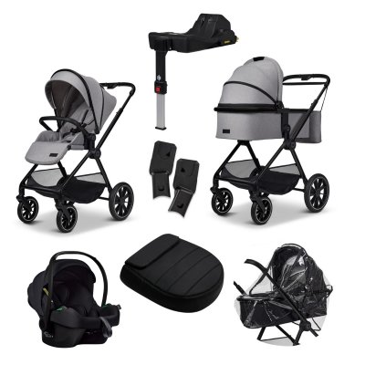 Moon Clicc Maxi Kompletní kočárek - Stone Melange