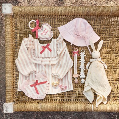 Elodie Details Dudlík - Bow Misty Pink - obrázek