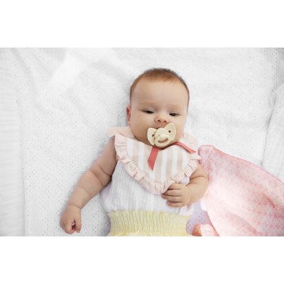 Elodie Details Dudlík - Bow Oat White - obrázek