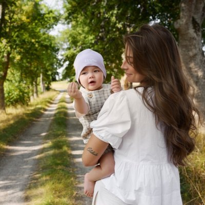 Elodie Details Čepice Logo - Lavender Love, 12 - 24 m