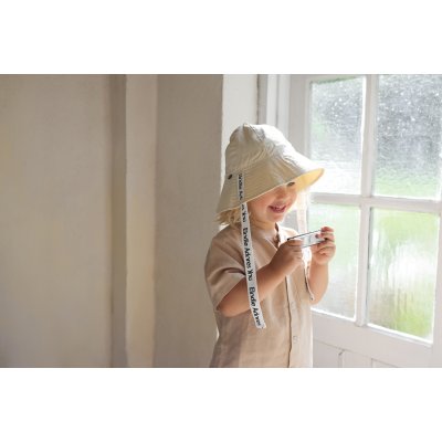 Elodie Details Klobouček proti slunci - Oat White, 24 - 36 m - obrázek