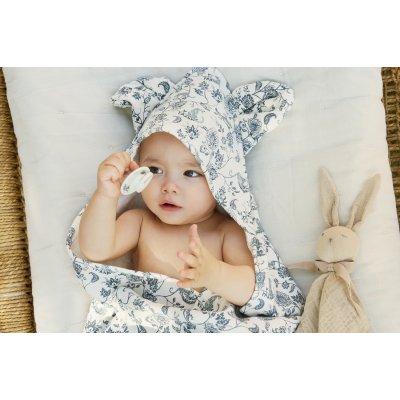 Elodie Details Osuška s kapucí - Garden Leo Toile - obrázek