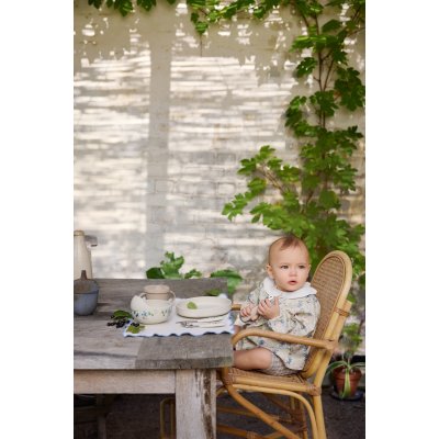 Elodie Details Silikonový talířek s příborem - Bunny Darling - obrázek