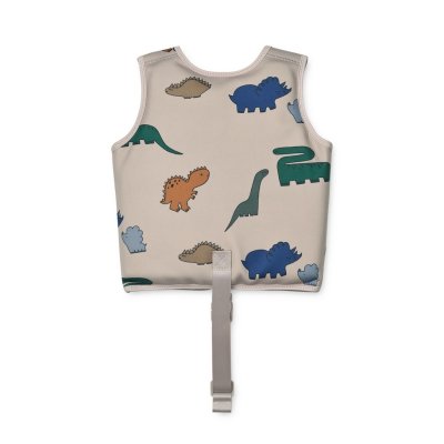 Liewood Dove Plovací vesta - Dinosaurs/Mist, 15 -19  kg - obrázek