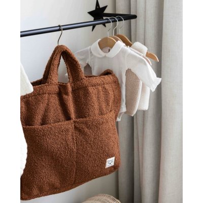 Kidzroom Taška na pleny Care Sofia Loyal Love - Tmavě hnědá - obrázek