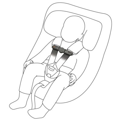 BeSafe Belt Keeper Pojistka pásu - obrázek