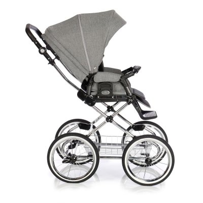 Roan Coss Classic Kombinovaný kočárek 2v1 - Titanium - obrázek
