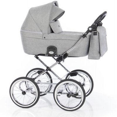 Roan Coss Classic Kombinovaný kočárek 2v1 - Titanium