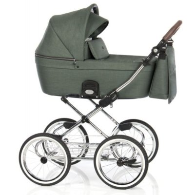 Roan Coss Classic Kombinovaný kočárek 2v1 - Night Green