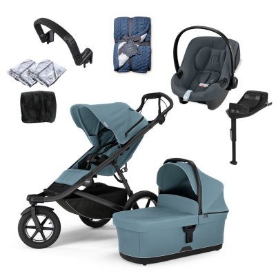Thule Urban Glide 3 Kompletní kočárek + Autosedačka a příslušenství  - Blue